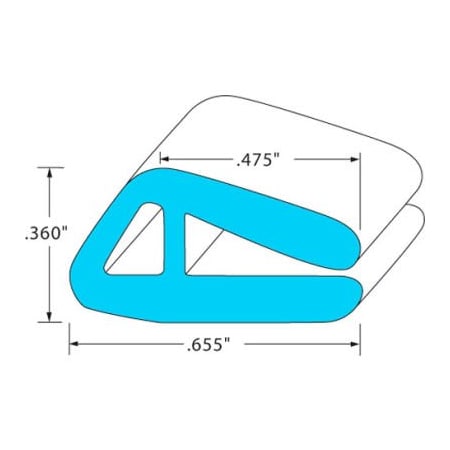 Allpoints Allpoints 8009291 Door Gasket 8009291